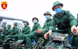 Nụ cười của những tân binh Hà Nội trong ngày hội tòng quân